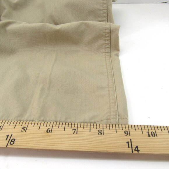 Propper Men's Khaki Cargo Pocket Stretch Waist Straight Leg High Rise 40/34 - Picture 8 of 9